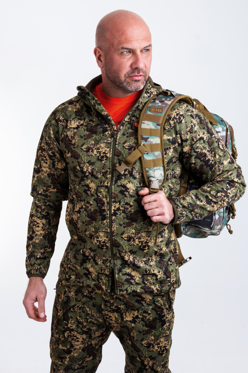 Камп костюм PRIDE, флис, лес