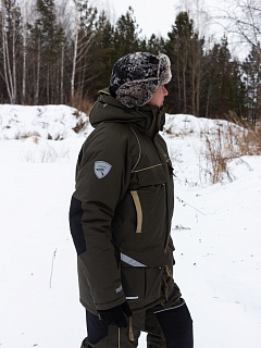 Камчатка МАГМА костюм для рыбалки GRAYLING. зимний хаки