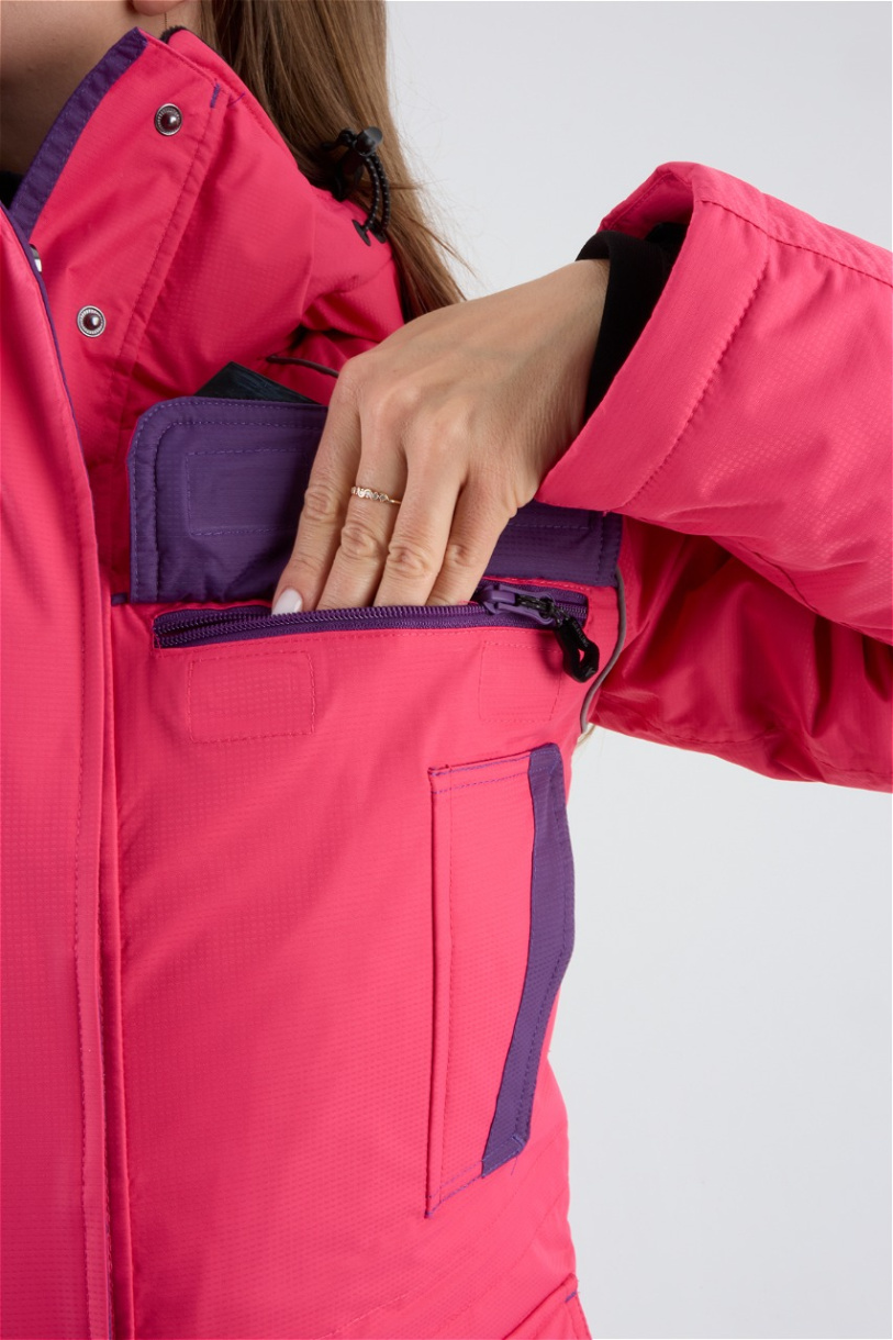 Камчатка МАГМА женский костюм для рыбалки GRAYLING зимний, фуксия