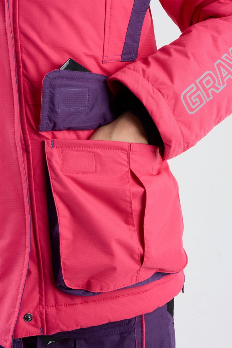 Камчатка МАГМА женский костюм для рыбалки GRAYLING зимний, фуксия